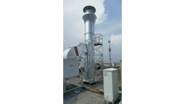 Large horizontal mechanical electrostatic oil mist purifier2