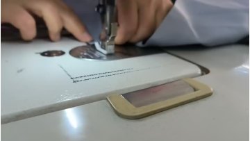 waterproof changing robe sewing