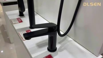 Matte Black Bathroom Mixer