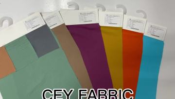 Shaoxing Textiles Modern wholesale 100 Polyester Plain Soft CEY clothes Fabric For Dress1
