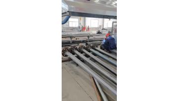 Lamp pole production