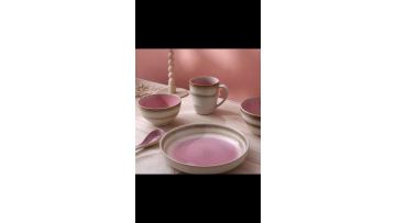 Encounter the Gentle Pink Tone, Unlock the Aesthetics of Ceramic Tableware