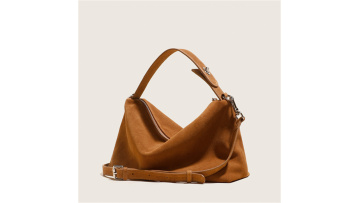 Retro charm small and rare textured leather handba