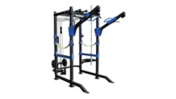 New commercial multifunction barbell squat power rack lat pulldown low pulley exercise training gym equipment1