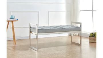 TL-AB05 modern entryway seating versatile cushioned bench