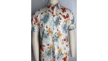 Men's Printed Vacation Beach Shirt