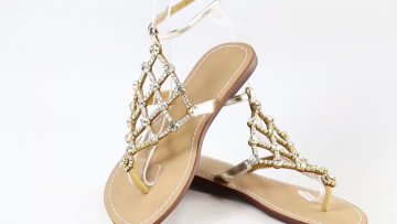 Sandals T-Strap Thong Sandals Summer Flat