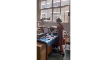 Production line robot packing