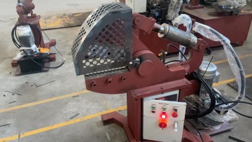 Hydraulic metal shear alligator shear