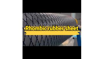 Factory direct sale popular rhombic rubber sheet