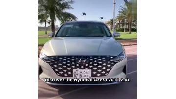 Classic flagship sedan Hyundai Azera 2011