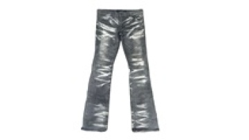 High Quality Custom Flare Jeans Men Hip Hop White Six Pocket Denim Pants for Men1
