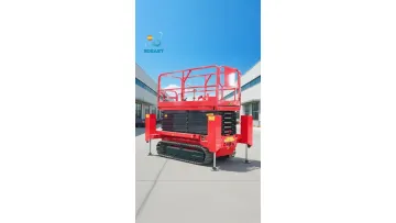 Crawler-Type Electric Scissor Lift, Crawler Scissor Lift, Chemical Inspection, Hot Sale1