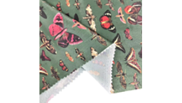 Manufactory Custom Flower Printing Satin Vintage Flower Satin Fabric Textile1