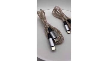 C to C RGB light fast charging cable  Application: