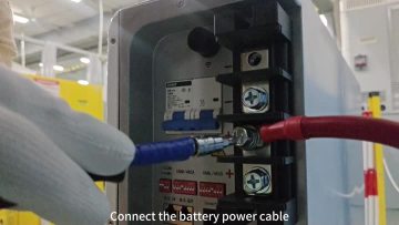 Deye inverter communication setting with CFE-WL-16