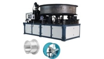 Automatic Hydraulic Punching Crimping Bell Mouth Flanging Machine for Axial Flow Negative Pressure Fan Vibrating Screen Cylinder1