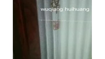 High quality polyester curtain screen that can print color flowers      Polyester fold window insect screen1