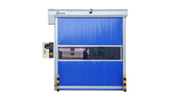 Factory Warehouse Rolling Shutter Industrial high speed roller shutter Pvc radar Door1