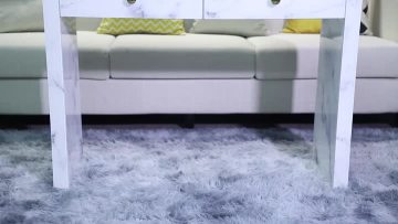 Video about the glass dressing table