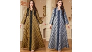MT026 ODM  Wholesale Turkey Modest Dubai Abaya EID Robe Sale Abaya Online Luxury Abaya Women Muslim Dress1