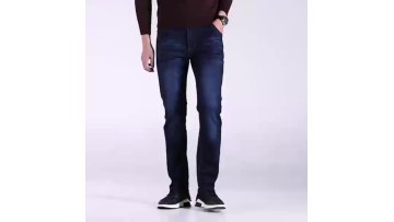Custom Vintage Classic Denim Pant Straight Baggy Men's Jeans Streetwear Hip Hop Print Pattern Pants Man Jeans1