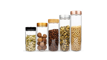 Borosilicate Glass Jar with Cap