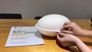 Biodegradable Customized  moulded pulp box for packaging1