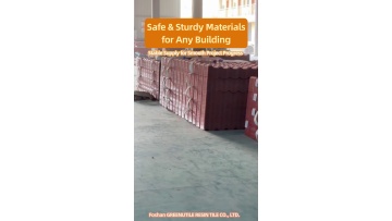 Durable PVC plastic steel tiles for factory and warehouse roof construction