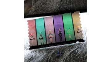 Custom Show Mirror Lenticulor Acrylic  Anime Desktop Decoration  Custom Holographic Acrylic Standee Acrylic1