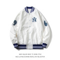 MLBNY Embroid Hot Sale Thin Women's Baseball Uniform Coat Men's Jacket Spring&Autumn Unisex Couple Boyfriend Style Coat