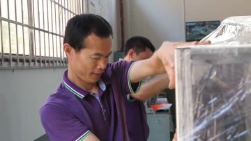 The lighter equipment is packaged and sent to Indian customers