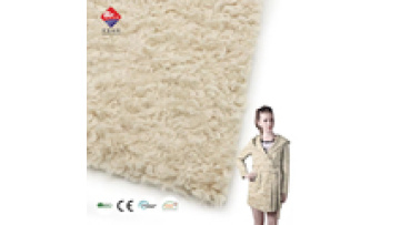Customized Super Soft 100% Polyester Dyeing Knitting Teddy Fleece Fabric for Clothes1
