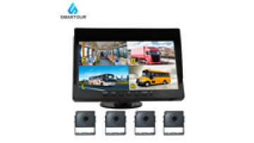 1080p Car Dash Camera with 10 Inch Screen - Loop Recording Parking Sensor for Trucks, RVs, Vans, and Buses1