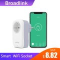 BroadLink SP4L EU Wifi Socket Night Light Smart Home Products Voice control by Alexa and Google Home