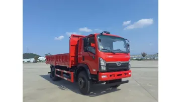 Large Capacity Loading Tri-Ring 4X2 12.4cbm Dump Truck for Earthwork Transport1