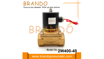 2W400-40 1-1/2'' Brass Solenoid Valve
