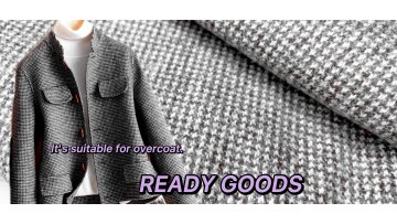 Fabric factory  textiles Warmly textiles 100 polyester knit loose material overcoat  knitted fabrics for clothing winter1