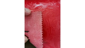 Environmentally Friendly PVC Stitched Leather Roll, Stain-Resistant Embossed Knitted Layer for Furniture, Car Seats & Bedding
