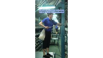 We manufacture AB yarn, undyed yarn, nylon elastic thread, recycled nylon, and covered yarn, among others. Feel free to contact us anytime#ABYarn #nylonyarn #recyclednylon #seamlessunderwear #socks #D