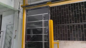 steel pivot door