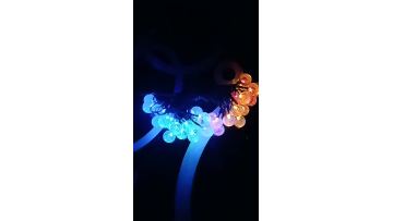 Solar bubble ball light