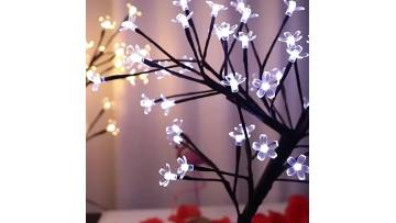 Indoor Romantic LED Cherry Tree Table  Night Lamp  Home Decoration Gift Party Holiday Wedding Christmas Ambient Light1