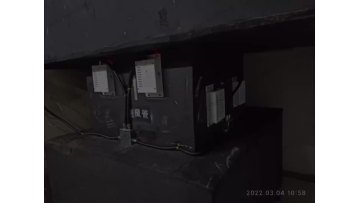 In duct uv light