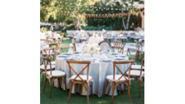 Free Sample Commercial Furniture Rectangle Shape Nature Wood  Hotel Outdoor Wedding Folding Wooden Banquet Table1