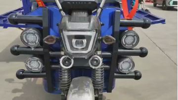 Big G Blue Five-Lamp Electric Tricycle