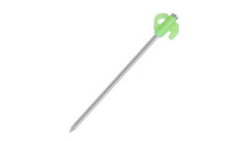 Outdoor Tent Fluorescent Ground Nail Camping Peg 21cm Steel Ground Nail with Glowing Light1