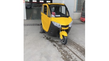 Customizable Designed White Foot Brake Three-wheeled Electric Vehicle1