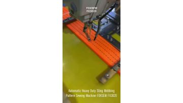 Automatic Heavy Duty Sling Webbing Pattern Sewing Machine FOXSEW FX3020