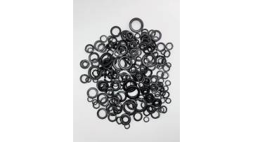 Zinc Plated Single Coil Spring Lock Washers